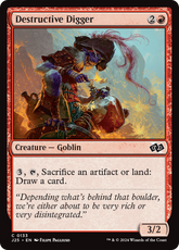 Escavador Destrutivo / Destructive Digger - Magic: The Gathering - MoxLand